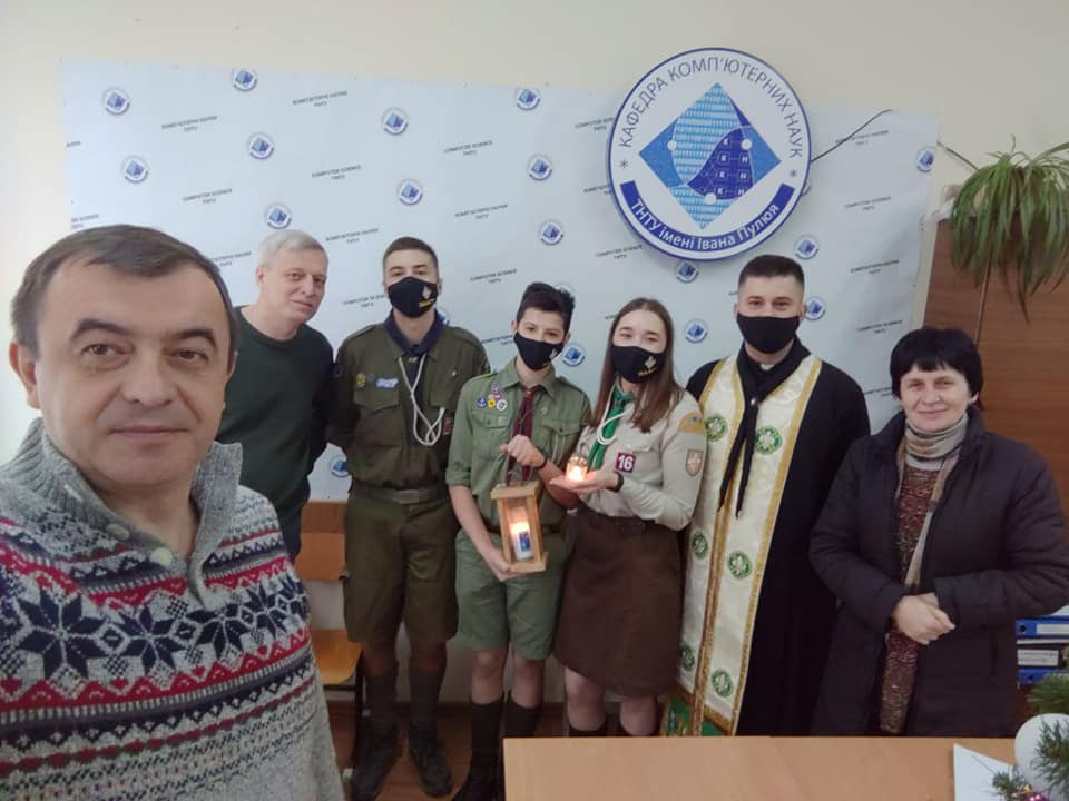 Сьогодні до нас у гості завітали пластуни